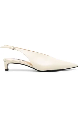 Jil Sander Zapatillas con tira trasera y tacón de 40mm