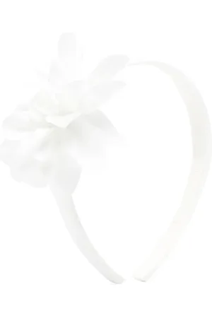 Il gufo Banda para el cabello con aplique floral