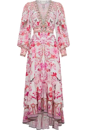 Camilla Vestido midi con estampado floral
