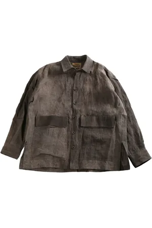 UMA WANG Linen overshirt