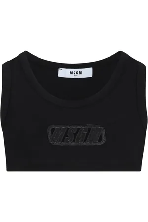 Msgm Top con aplique del logo