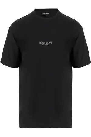 Giorgio Armani Playera con logo estampado