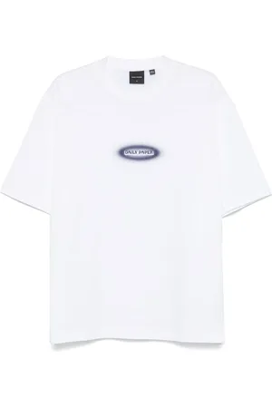 Daily paper Playera con logo y lunares