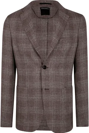 Ermenegildo Zegna Blazer con motivo de cuadros