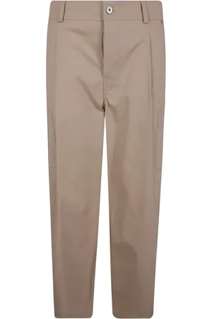 Drôle de Monsieur Pantalones cargo con diseño recto
