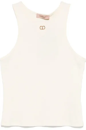 Twin-Set Camiseta de tejido fino Oval T