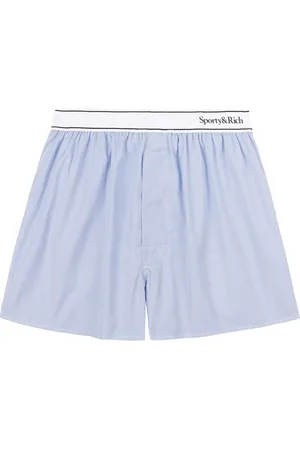 Sporty & Rich Shorts con logo en la pretina
