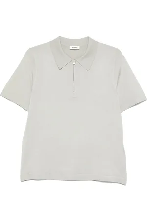 Sandro Playera tipo polo de tejido fino