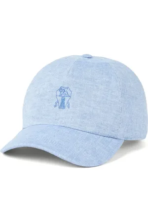 Brunello Cucinelli Gorra con logo bordado