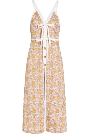 Giambattista Valli Vestido midi con aplique de moño