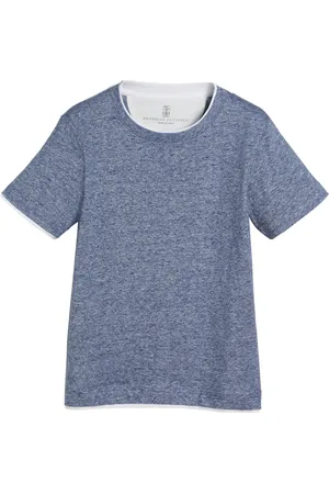 Brunello Cucinelli Playera a capas