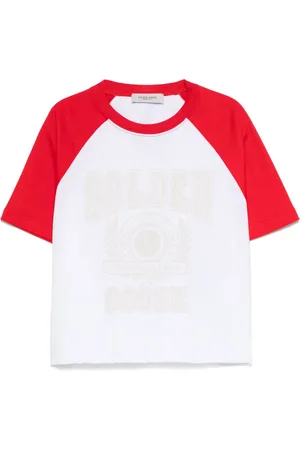 Golden Goose Playera con logo en relieve