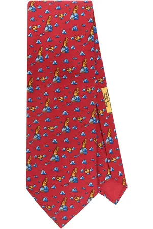 Hermès Corbata de seda 2010