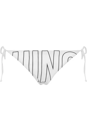 Moschino Bikini bottom con logo estampado