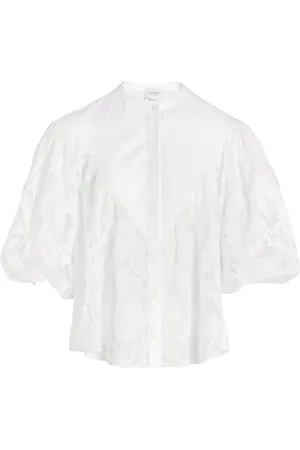 Giambattista Valli Blusa con encaje bordado