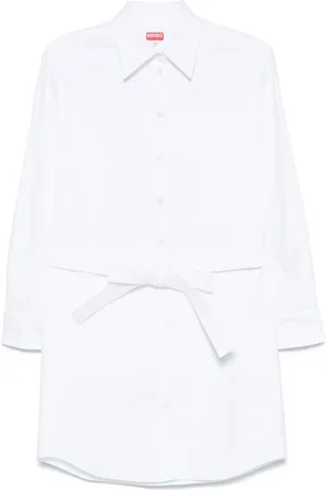 Kenzo Vestido camisero corto