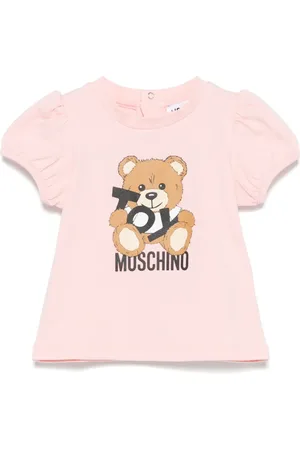 Moschino Playera con estampado Leo Teddy