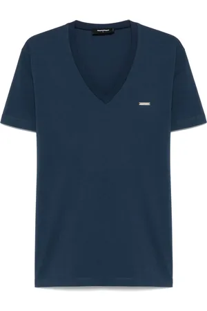 Dsquared2 Playera con placa del logo