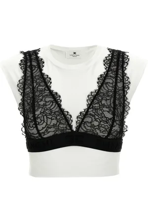 Elisabetta Franchi Playera estilo bralette