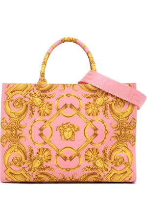 VERSACE Bolsa satchel Large Canvas Medusa Baroque Print Tote 2000-2024