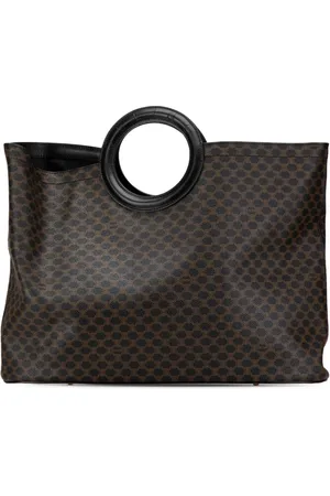 Céline Tote Macadam Coated Canvas 1998