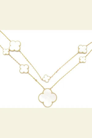 Van cleef Collar Magic Alhambra 11 Motifs en oro amarillo de 18kt con madreperla 2010
