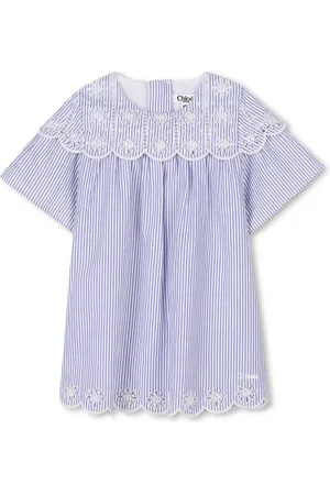 Chloé Vestido con bordado floral