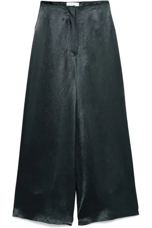 Nanushka Pantalones satinados