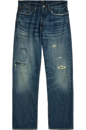 Ralph Lauren Jeans rectos con efecto envejecido