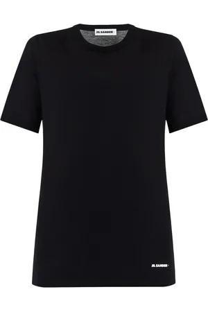 Jil Sander Playera con logo estampado