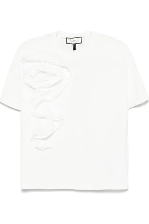 NISSA Playera con aplique floral