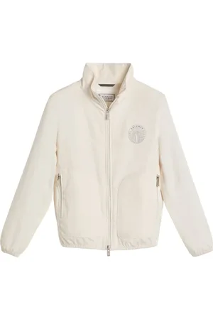 Brunello Cucinelli Chamarra con estampado gráfico