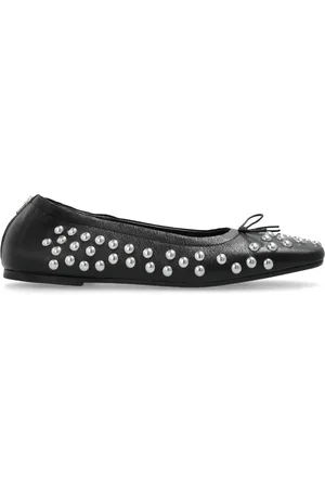 Golden Goose Flats con logo estampado