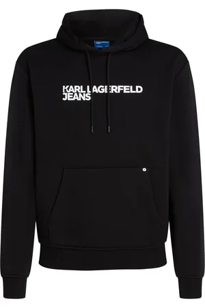 Karl Lagerfeld Hoodie con logo estampado