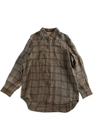UMA WANG Check-pattern shirt