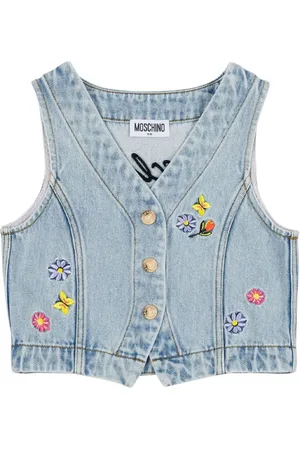 Moschino Chaleco de mezclilla