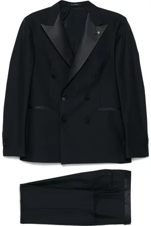TAGLIATORE Traje con doble botonadura
