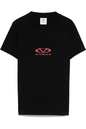 Vetements Playera con logo estampado