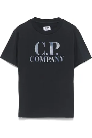C.P. Company Playera con logo estampado