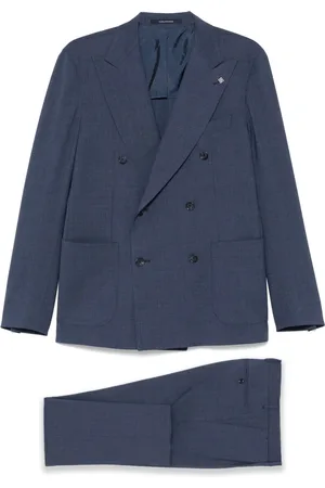 TAGLIATORE Traje con doble botonadura