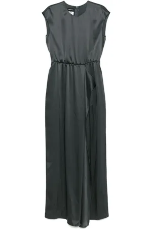 Giorgio Armani Vestido largo con efecto satinado