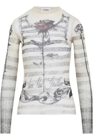 Jean Paul Gaultier Playera estampada