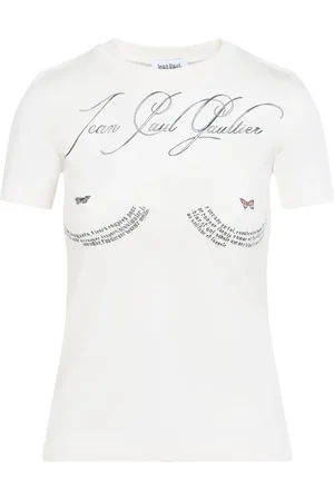Jean Paul Gaultier Playera con estampado gráfico
