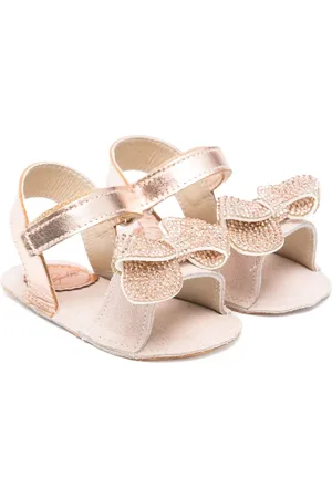 Babywalker Sandalias con moño de cristal