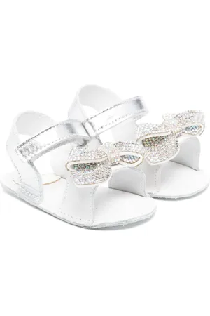 Babywalker Sandalias con moño de cristal