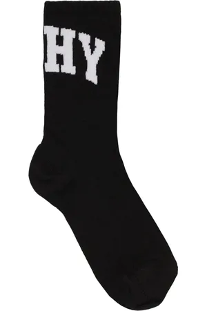 Givenchy Calcetines tejidos con logo en intarsia