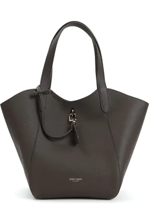 Giorgio Armani Tote texturizada mediana