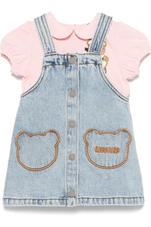 Moschino Set de vestido y camisa con motivo de osito