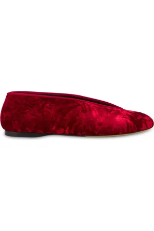 Moschino Flats de terciopelo