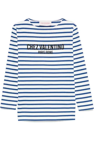 VALENTINO GARAVANI Playera con motivo de rayas